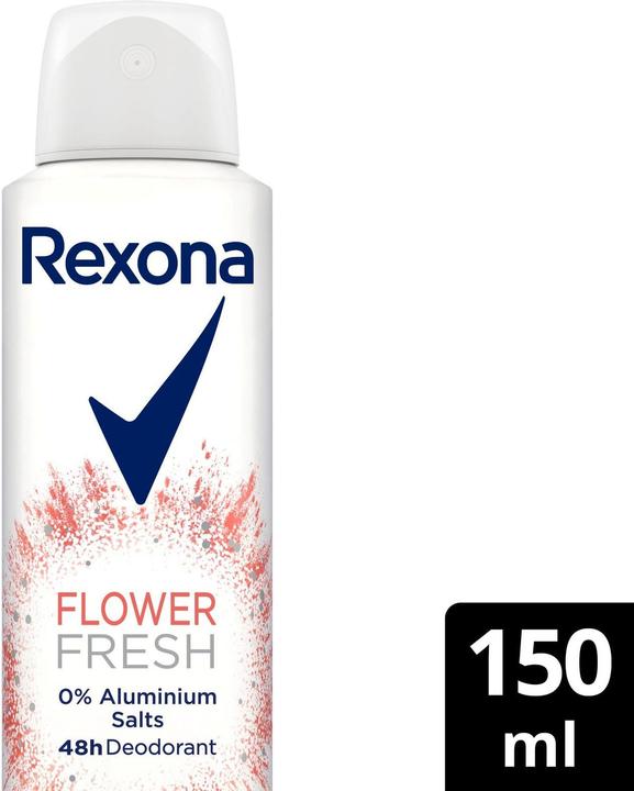 Image du produit Rexona Déodorant Flower Fresh 0% (Spray, 150 ml)