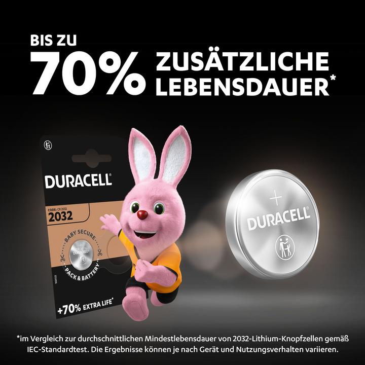 Image du produit Duracell CR2032 (4 pcs, CR2032, 225 mAh)