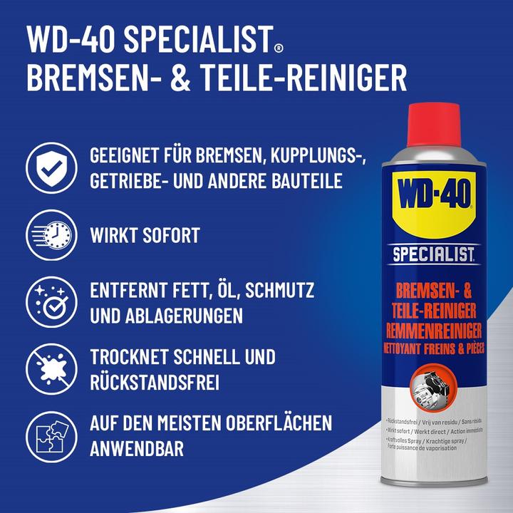 Immagine prodotto WD-40 Detergente per freni specializzato (500 ml)