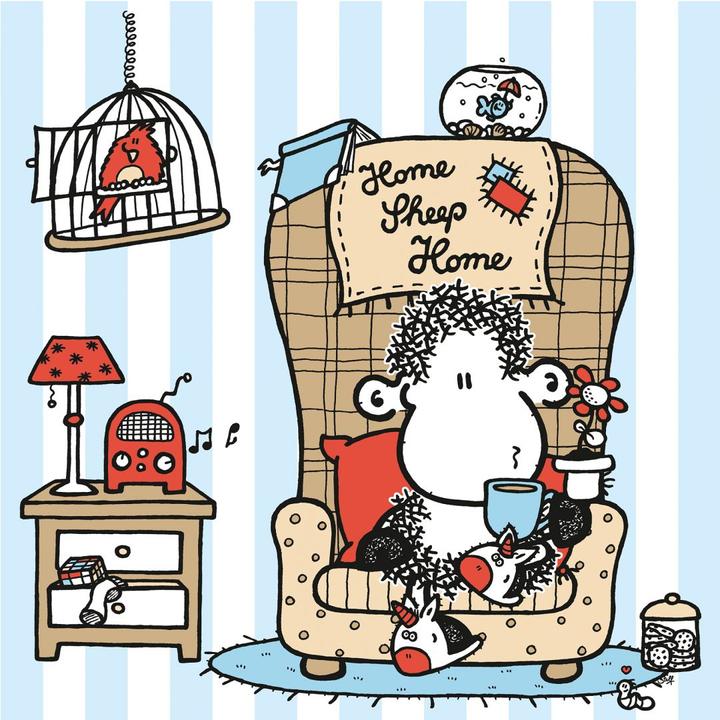Actual product image Sheepworld Home Sheep Home Tea Time (336 x 350 cm)
