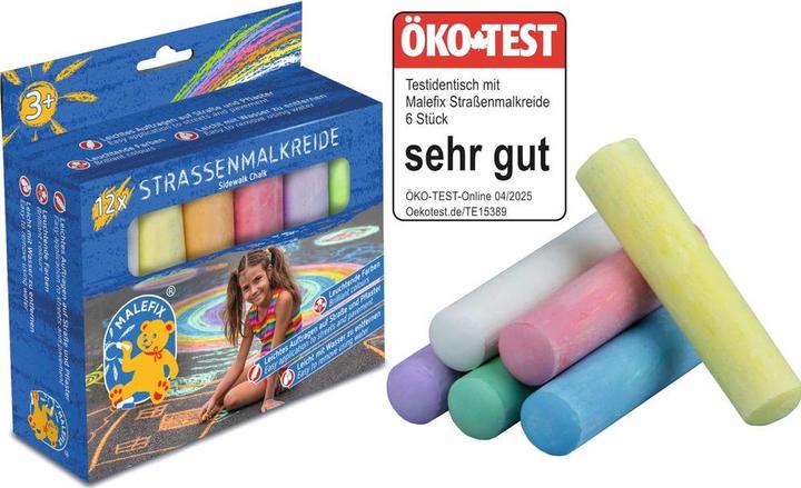 Actual product image Malefix 12 Road chalks (12x)