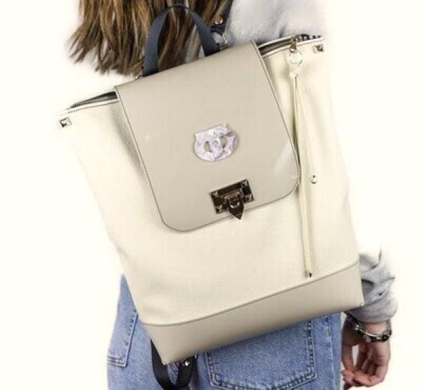 Immagine prodotto Tooitaly Zaino moda Upcycling da bottiglie di PET riciclate dal mare No.23 Fatto a mano in Italia