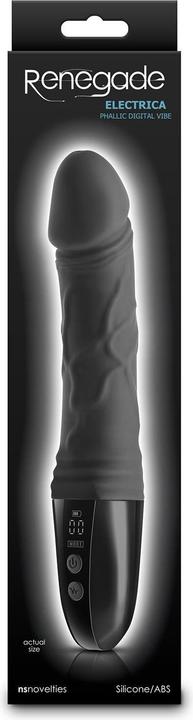 Actual product image NS Novelties renegade electrica black