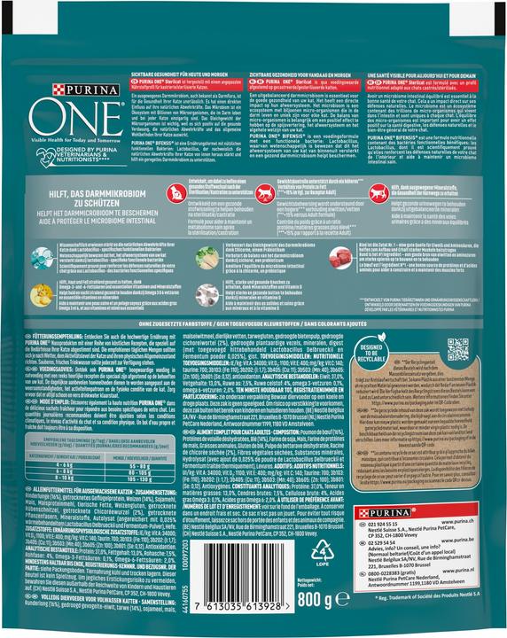 Immagine prodotto Purina ONE Manzo Sterilcat (Adulto, Senior, 1 pz., 800 g)