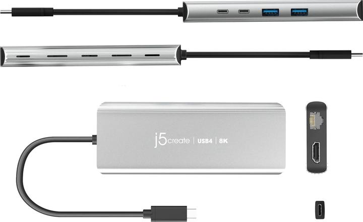 Produktbild j5Create JCD403 (USB-C, 6 Ports)