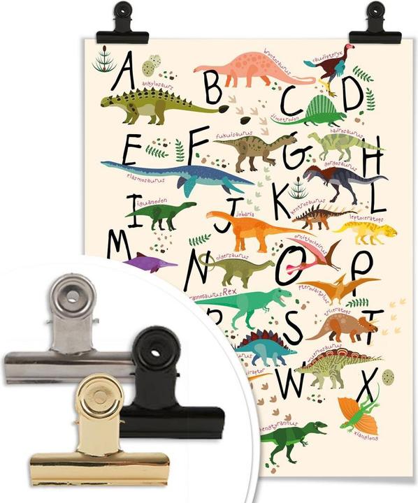 Produktbild Trenddeko Dinosaurier Alphabet (60 x 80 cm)
