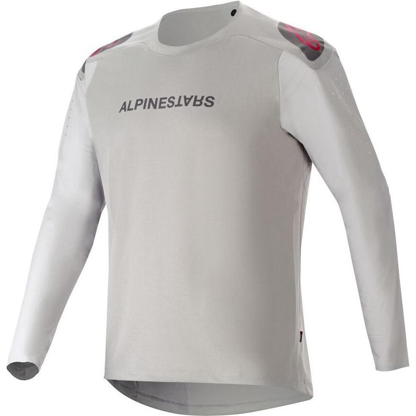 Alpinestars, Herren, Velotrikot, Jersey 24 A-Aria Polartec Sw (XL), Grau, XL