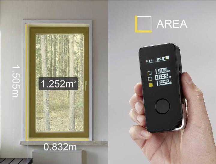 Immagine prodotto Xiaomi Dispositivo di misurazione laser intelligente (50 m, 680 nm)