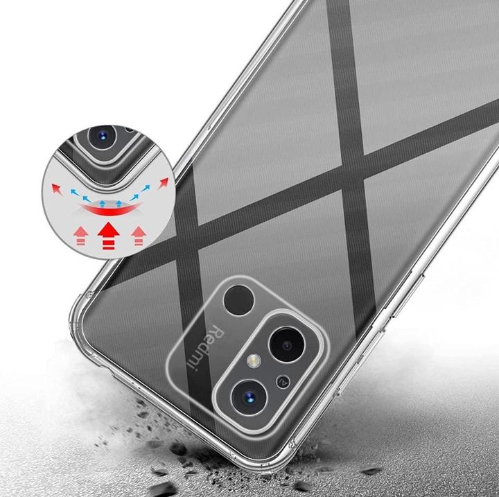 Actual product image Screenguard Xiaomi Redmi 12C Flexible TPU Clear Case (Xiaomi Redmi 12C)