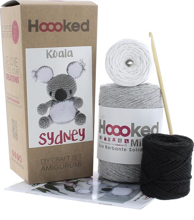 Actual product image Hoooked DIY crochet set Milano Eco