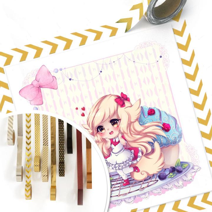 Produktbild Trenddeko La Doll Blanche - Chibi Belle (30 x 30 cm)