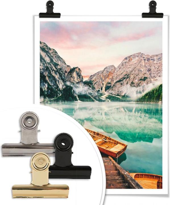 Immagine prodotto Trenddeko Lago di Braies (30 x 40 cm)