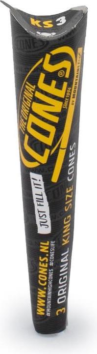 Actual product image Kush 3 x The original Cones King Size bleached