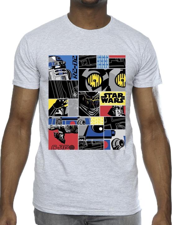 Produktbild Star Wars Droid Montage TShirt (4XL)