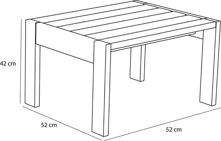 Image du produit Hübsch Haus Hocker Braun