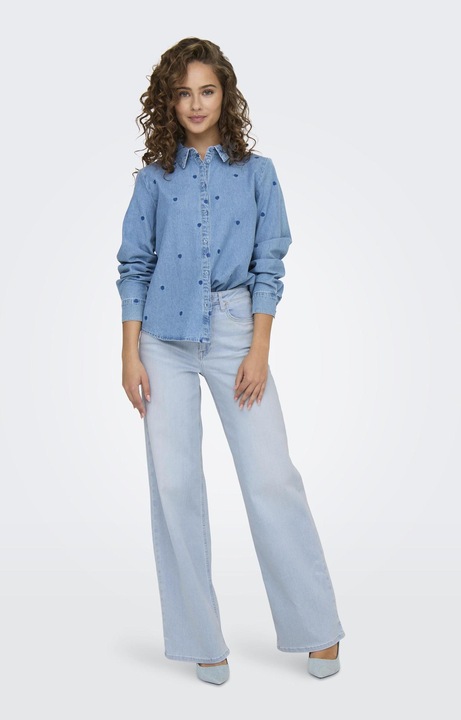 Produktbild Only ONLMADISON Hohe Taille Weiter Beinschnitt Jeans Jeans mit weitem Bein (32)