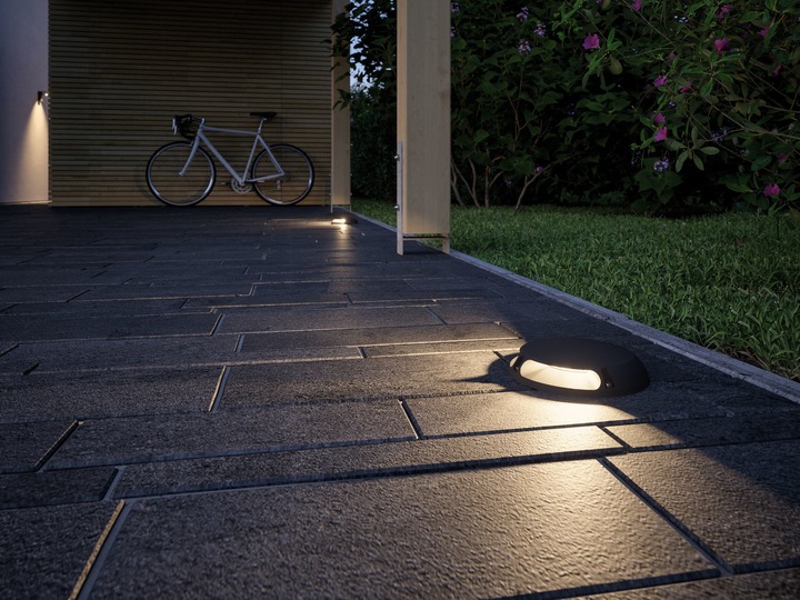 Produktbild Paulmann Sockel-/Wegeleuchte Plug & Shine 60° 3000 K, befahrbar (350 lm, IP67)