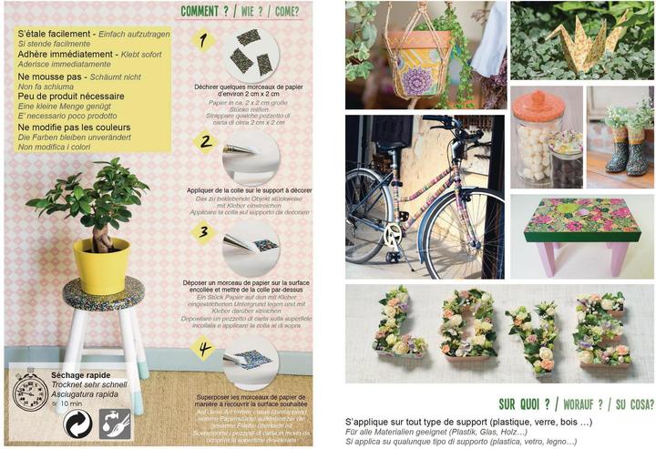 Produktbild Décopatch Decopatch-Papier 15 x 15 cm 48 Blatt (20 g/m², 48 x)