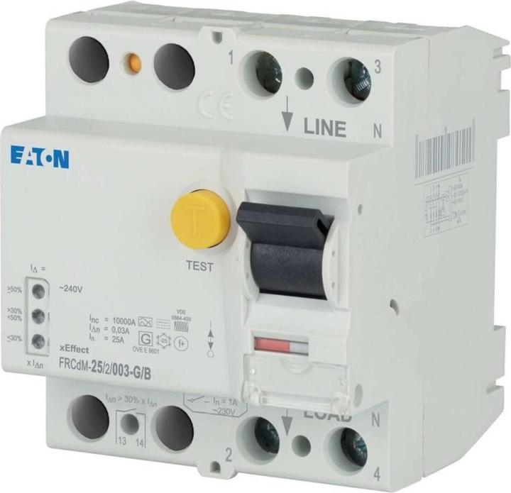 Image du produit Eaton RCD FRCdM-25/2/003-G/B 25A Sensibilité G/B 300638