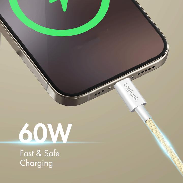 Produktbild LogiLink Prüfen (1 m, USB 2.0, 60 W)