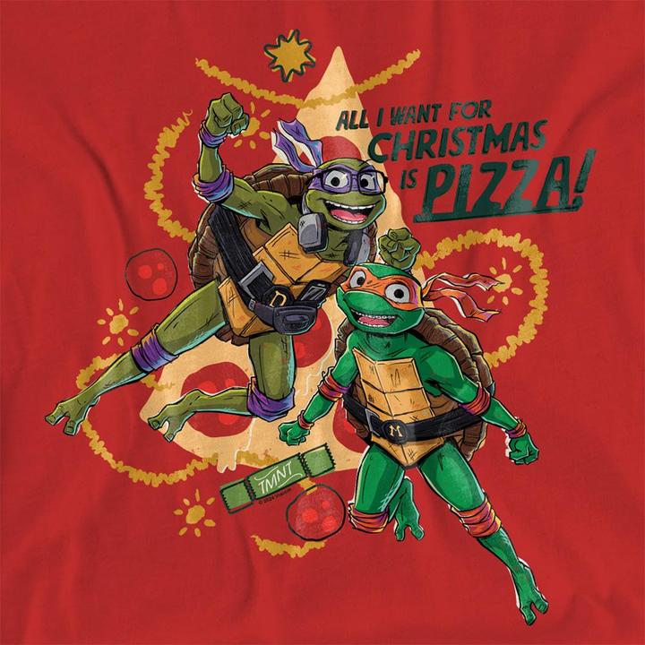 Produktbild Teenage Mutant NT TShirt weihnachtliches Design (L)