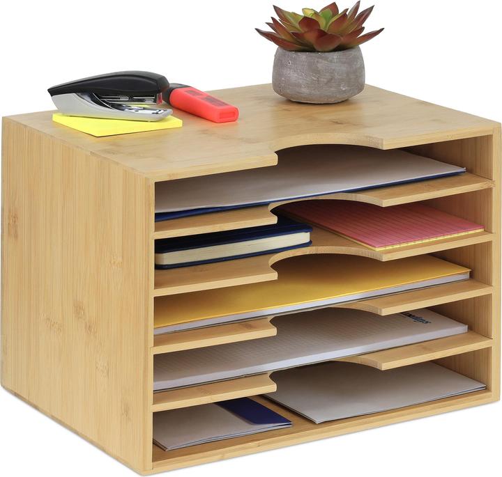 Actual product image Relaxdays Letter tray (A4)