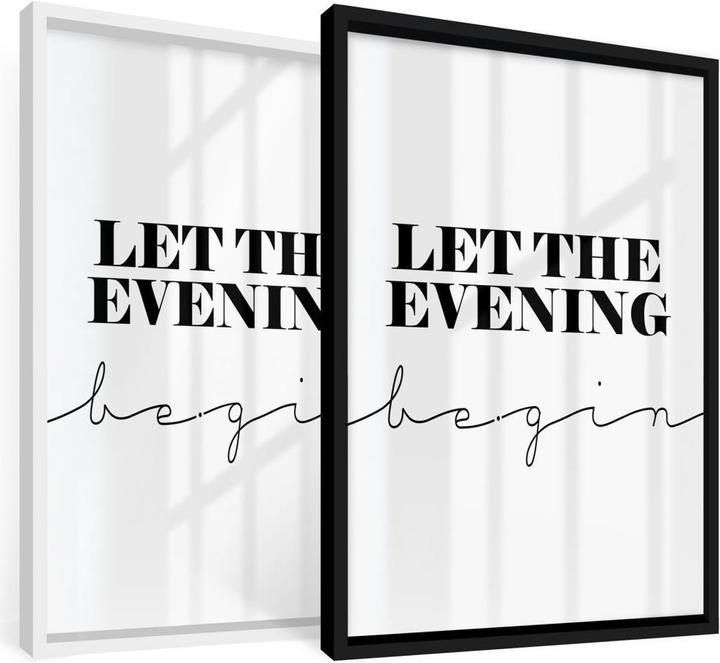 Image du produit Trenddeko Que la soirée commence (60 x 80 cm)