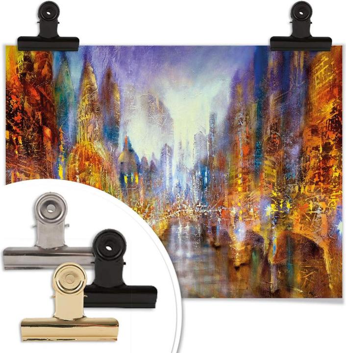 Immagine prodotto Trenddeko Schmucker - Città delle luci (80 x 100 cm)