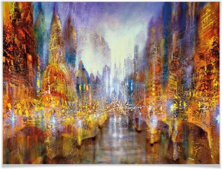 Immagine prodotto Trenddeko Schmucker - Città delle luci (80 x 100 cm)