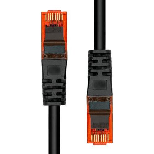 Thumbnail - ProXtend U/UTP CAT6 PVC AWG 26 CCA Black 2M (U/UTP, CAT6, 2 m), Netzwerkkabel