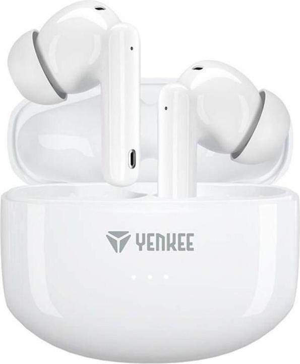 Yenkee YHP 08BT ANC Harmon weiss / Kabellose Kopfhörer / Mikrofon / Bluetooth 5.3 (ANC, Senza fili)