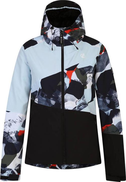 HZV lichen green abstract printquiet blue, Blau