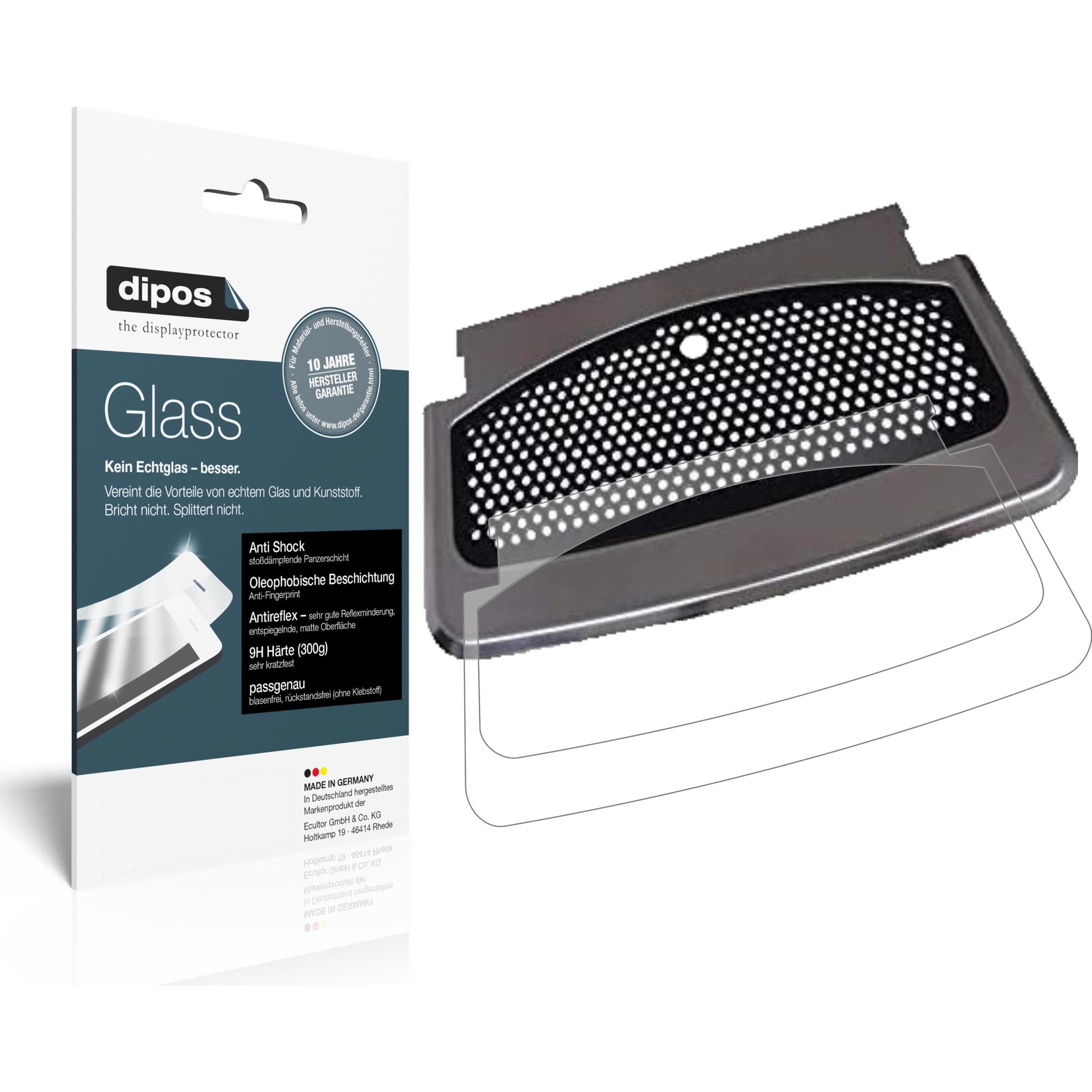 Dipos Displayschutz Anti-Shock, Zubehör Kaffeemaschinen, Transparent