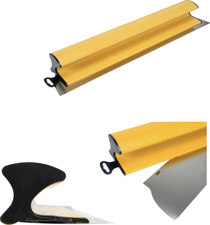 Actual product image Toya Vorel stainless steel surface spatula, 0.3mm stainless steel blade, width: 400 mm, extra light (10 cm)