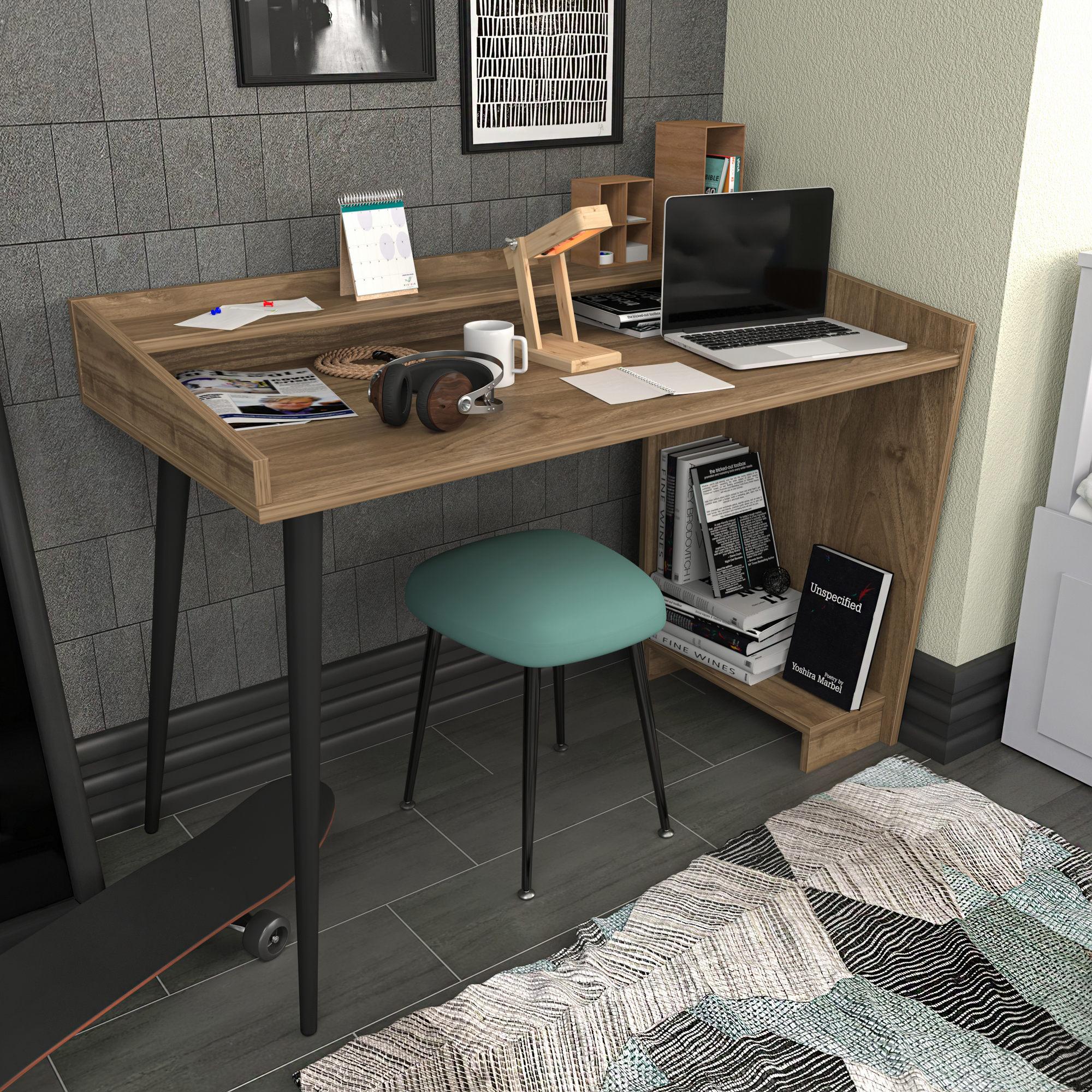 Kalune Design, Schreibtisch, Coraline (122 x 59 x 88 cm)