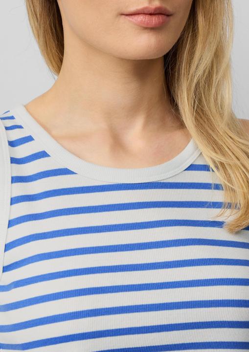 Produktbild s.Oliver T-Shirt Elastisches Top mit Rippstruktur (42)