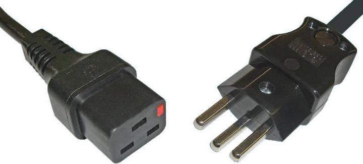 Produktbild Diggelmann Netzkabel T23-C19 (1 m)