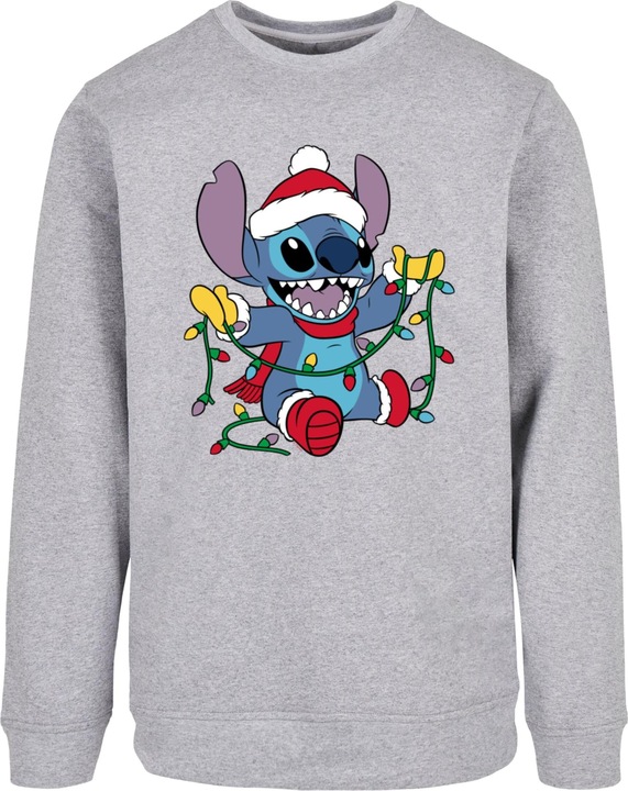 Actual product image Absolute Cult Lilo And Stitch - Christmas Lights Crewneck - 114367 (XL)