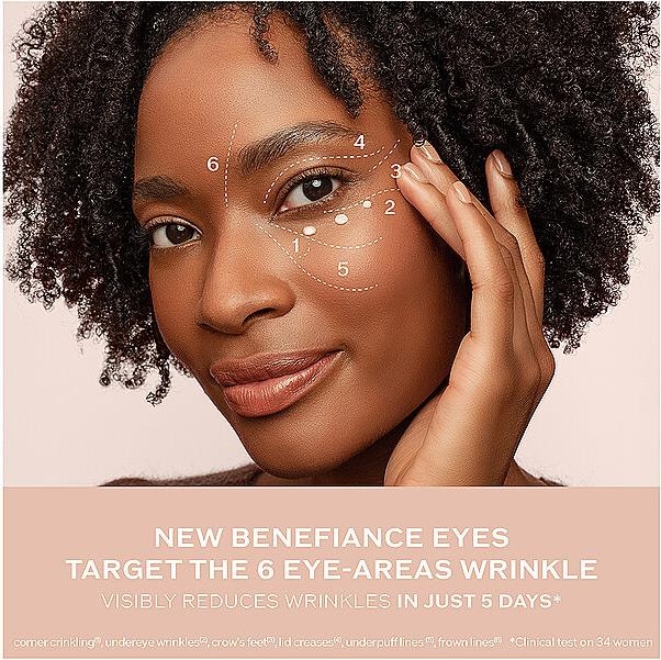 Image du produit Shiseido Benefiance Wrinkle Smoothing Eye Crème (re) 15 ml (Crème, 15 ml, Jour + nuit)