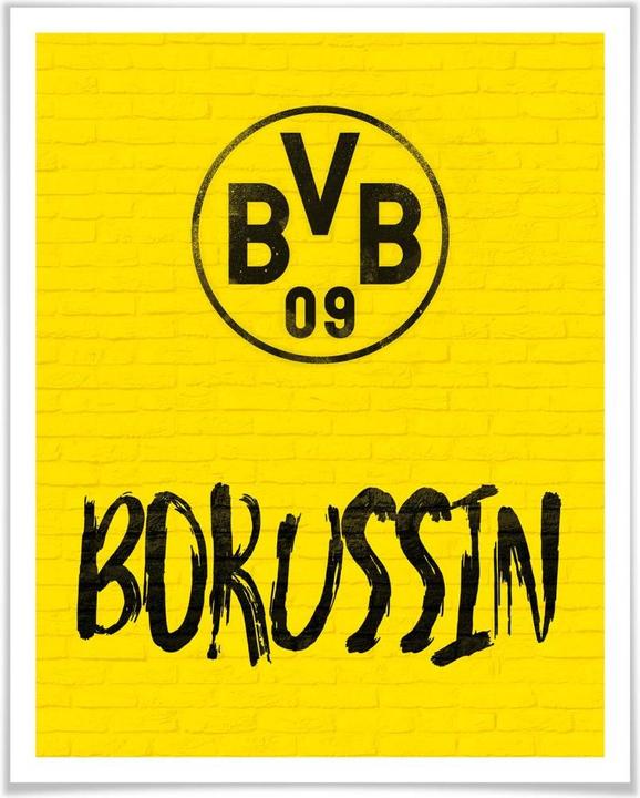 Produktbild Borussia Dortmund BVB Borussin (24 x 30 cm)