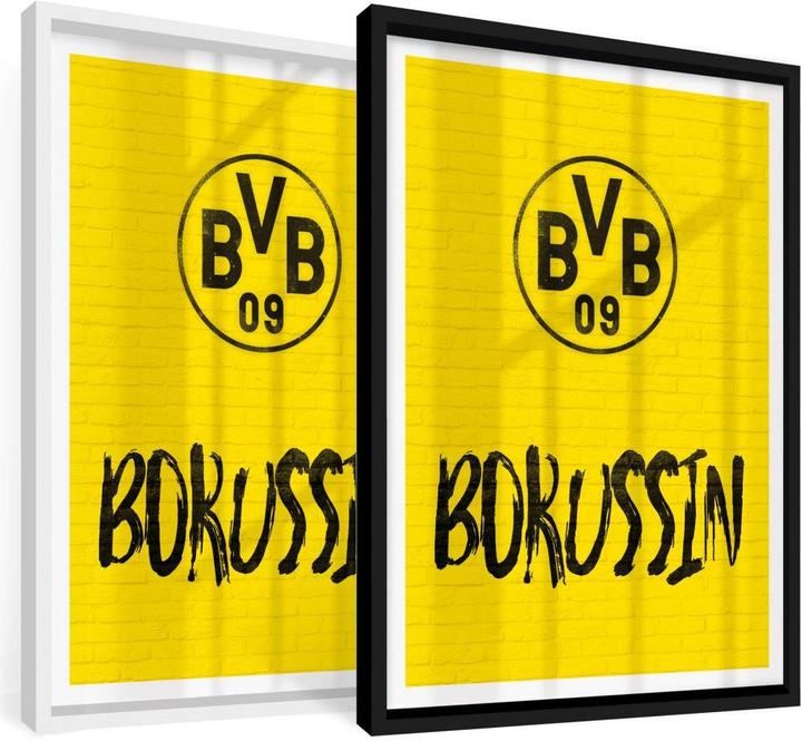 Produktbild Borussia Dortmund BVB Borussin (24 x 30 cm)