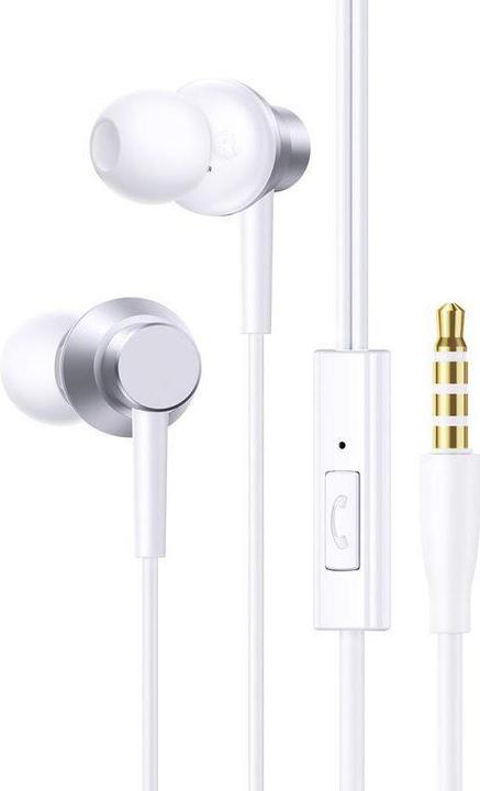 Actual product image Baseus Encok HZ11 headphones - white (Cable)
