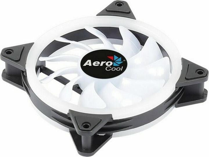 Actual product image AeroCool Duo 12 computer case fan 12 cm black (120 mm, 1x)
