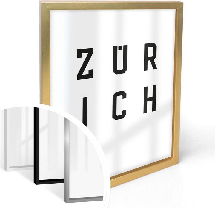 Actual product image Trenddeko Typography Zurich (60 x 80 cm)