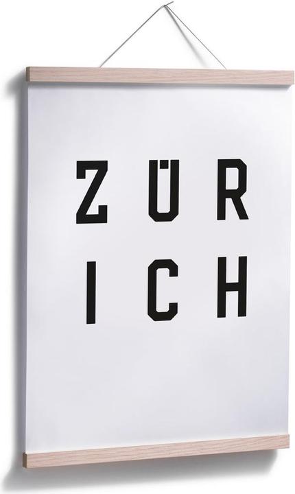 Actual product image Trenddeko Typography Zurich (60 x 80 cm)