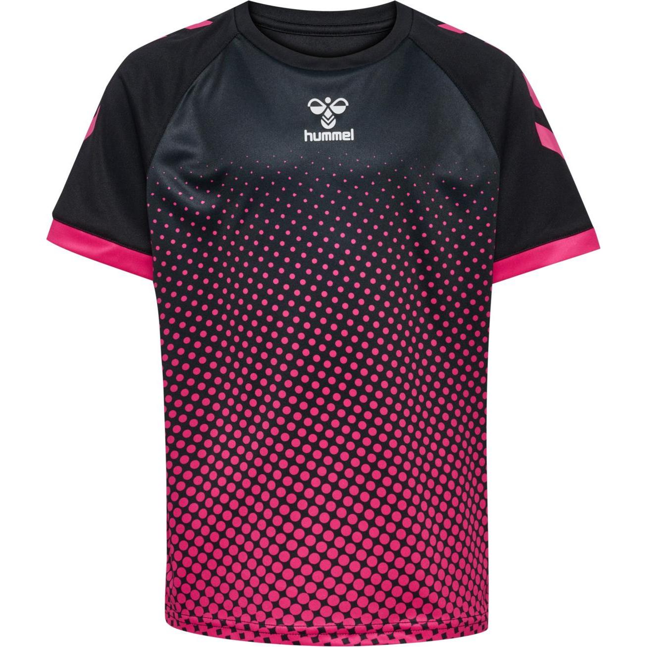 hummel, Herren, Sportshirt, Hmlgraphic Universe Jersey S/S Kids (128), Rot, 128