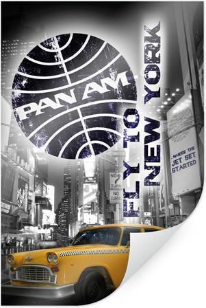 Immagine prodotto taxi giallo di New York (70 x 100 cm)