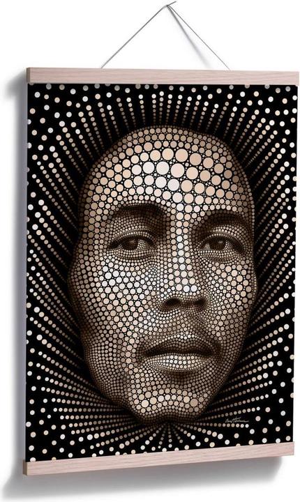 Immagine prodotto Trenddeko Ben Heine - Circolazione: Bob Marley (80 x 100 cm)