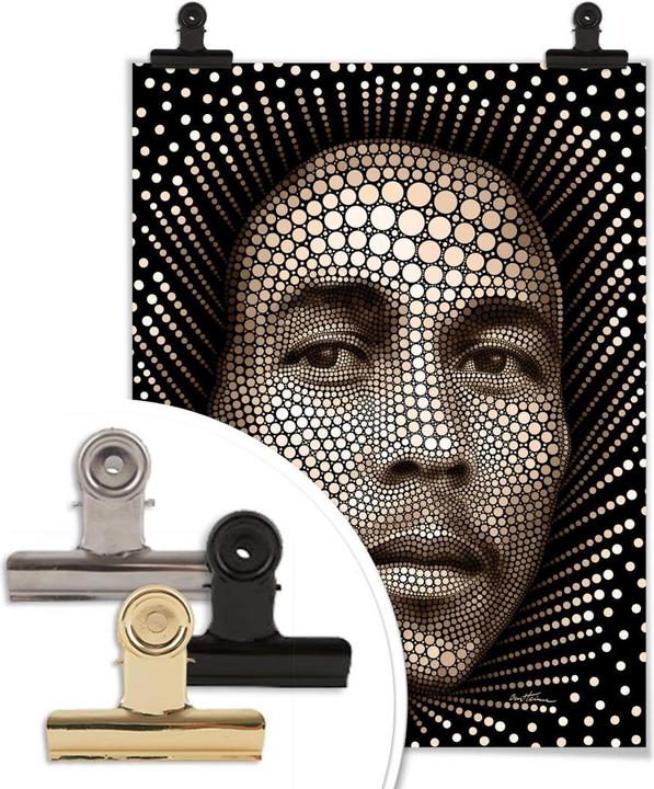 Immagine prodotto Trenddeko Ben Heine - Circolazione: Bob Marley (80 x 100 cm)