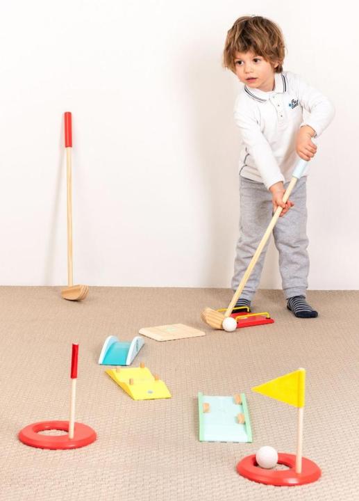 Immagine prodotto Spielba Set da golf con 9 pezzi (1 - 2 Giocatori)